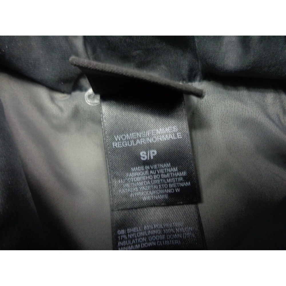 The North Face 550 Fill Down Vest Black Womens Small Puffer Quilted - Picture 7 of 11